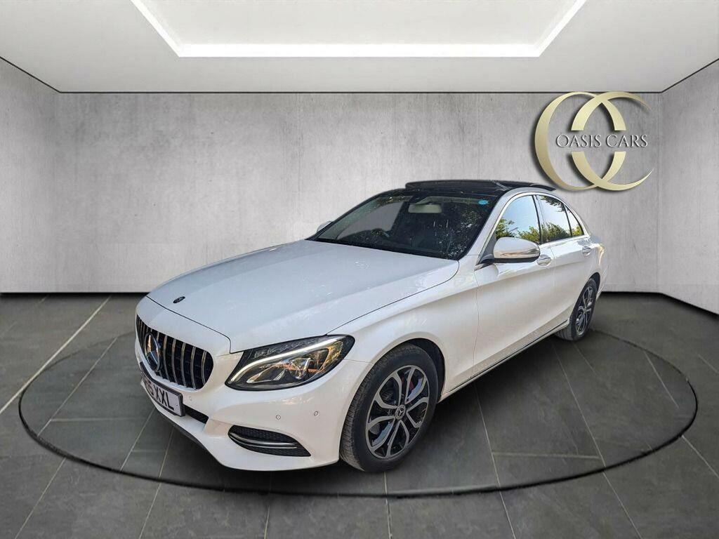 Mercedes-Benz C Class 2.0 C200 Sport Estate 7G-tronic Euro 6 White #13