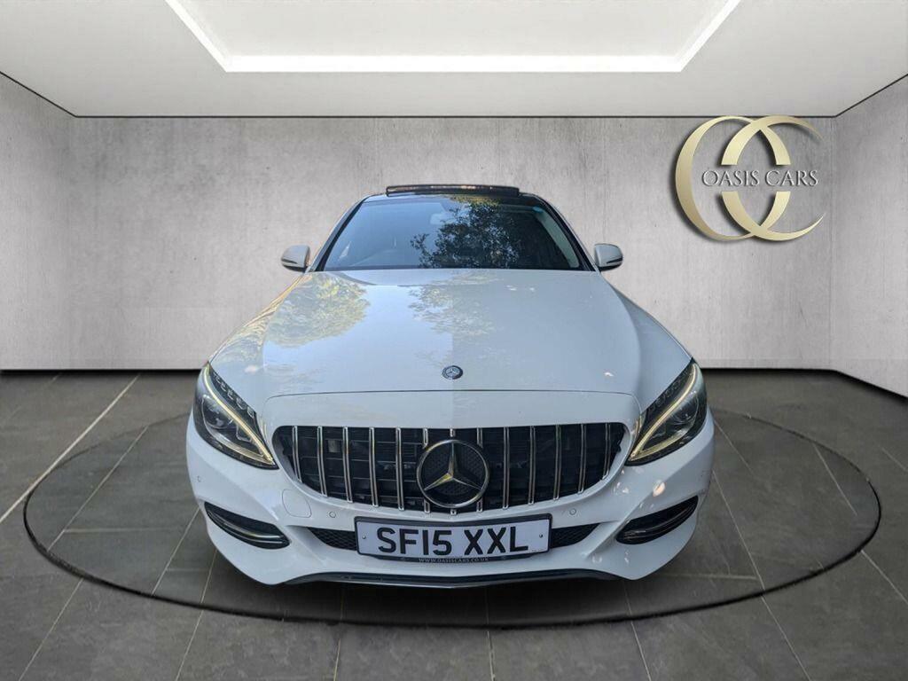 Mercedes-Benz C Class 2.0 C200 Sport Estate 7G-tronic Euro 6 White #25
