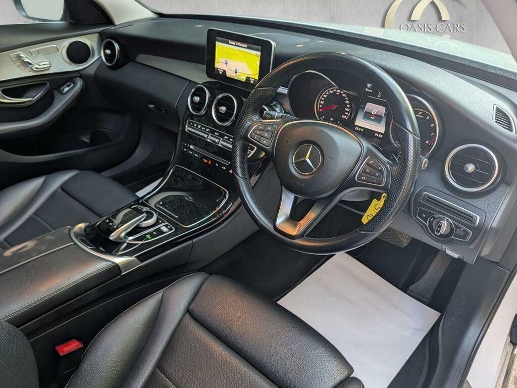 Mercedes-Benz C Class 2.0 C200 Sport Estate 7G-tronic Euro 6 White #15