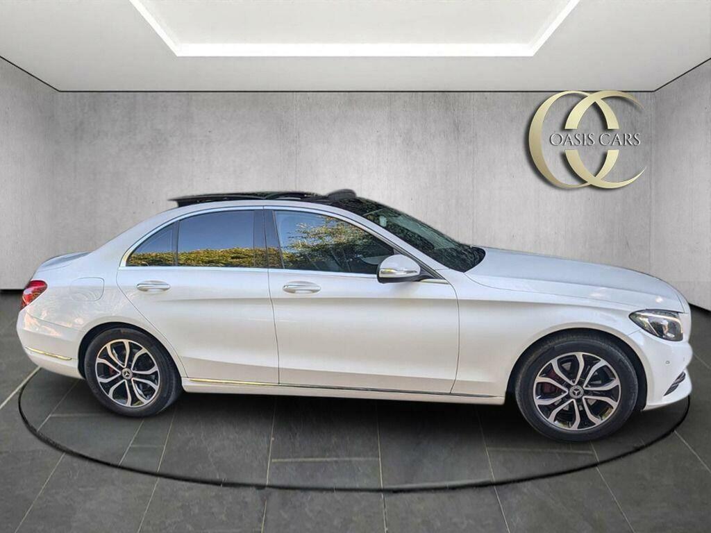 Mercedes-Benz C Class 2.0 C200 Sport Estate 7G-tronic Euro 6 White #7