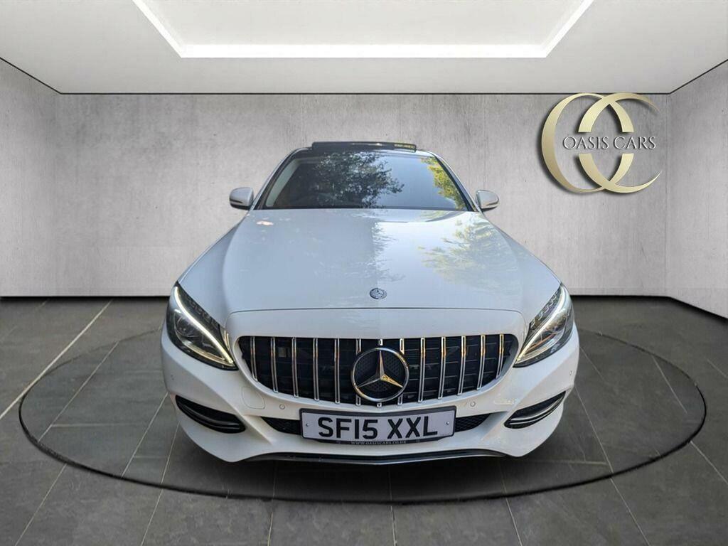 Mercedes-Benz C Class 2.0 C200 Sport Estate 7G-tronic Euro 6 White #16