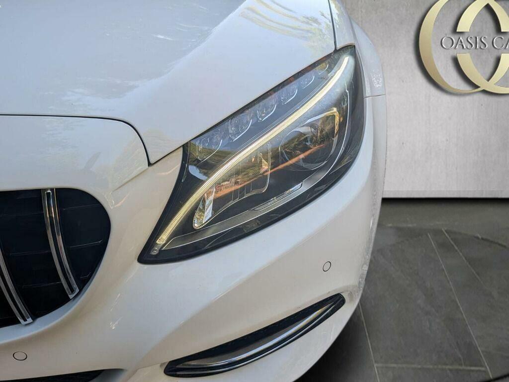 Mercedes-Benz C Class 2.0 C200 Sport Estate 7G-tronic Euro 6 White #17