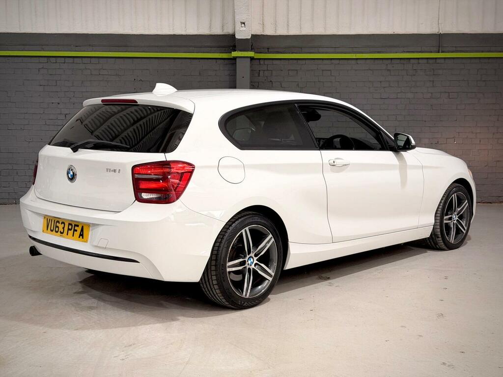 BMW 1 Series 1.6 114I Sport Euro 6 Ss White #5