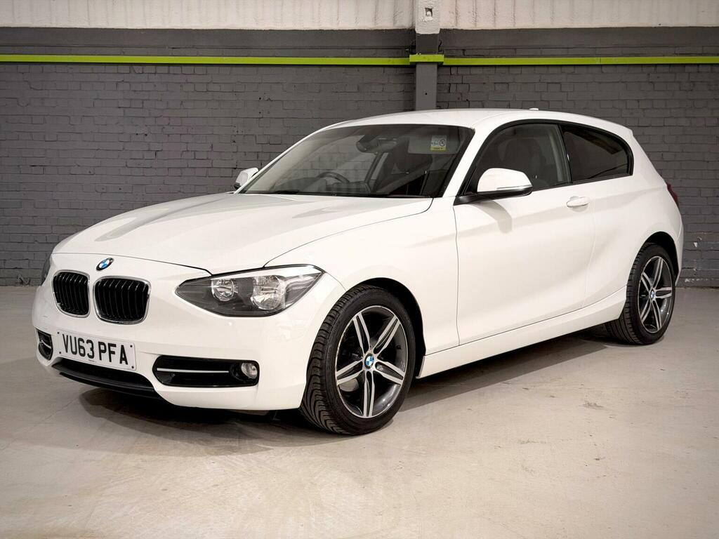 BMW 1 Series 1.6 114I Sport Euro 6 Ss White #3