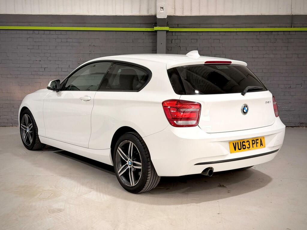 BMW 1 Series 1.6 114I Sport Euro 6 Ss White #4