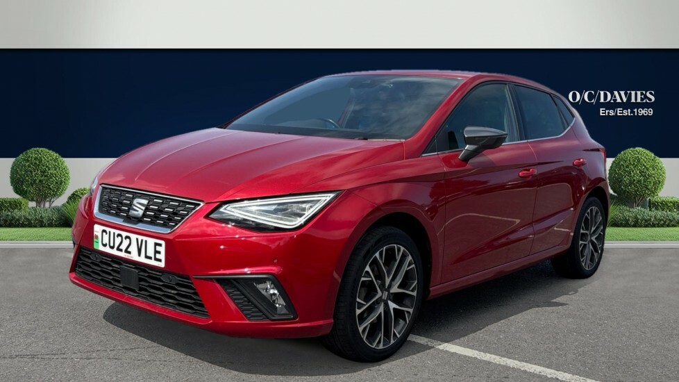 Seat Ibiza 1.0 Tsi Xcellence Lux Hatchback CU22VLE Red #4