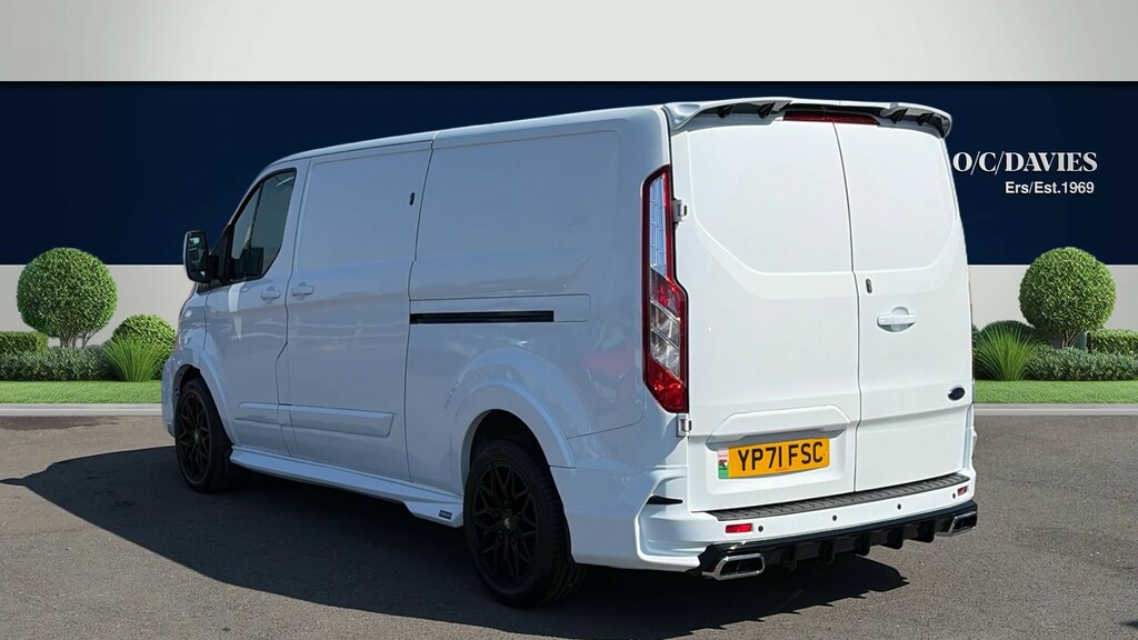 Ford Transit Custom Predator 2.0 320 Ecoblue Leader Panel Van Dies YP71FSC White #3
