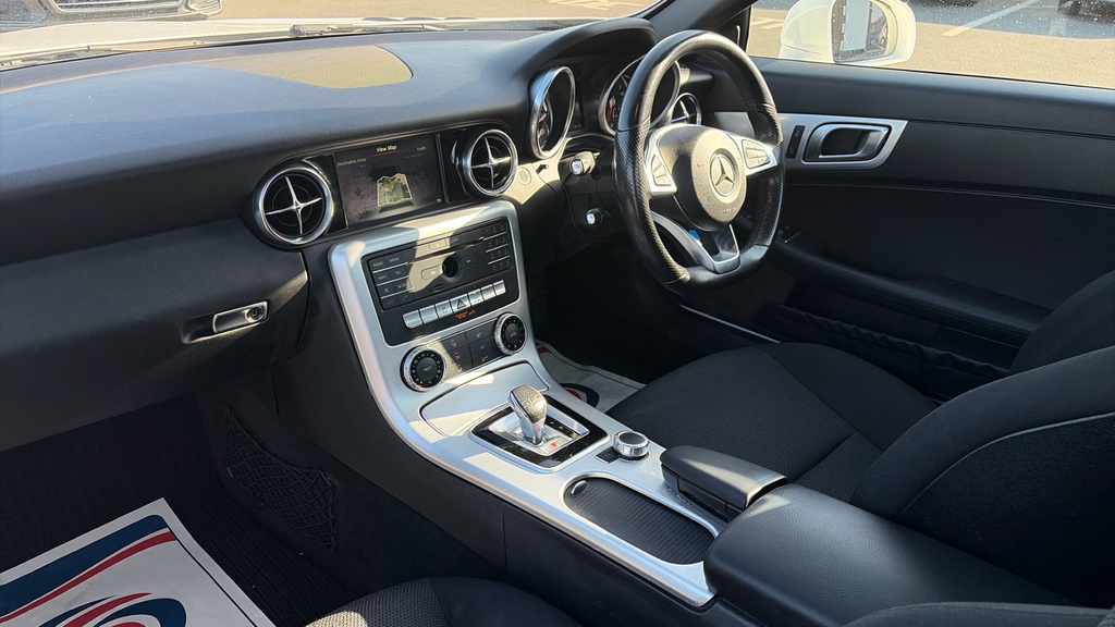Mercedes-Benz SLC 2.0 Slc200 Sport Convertible G-tronic E White #6