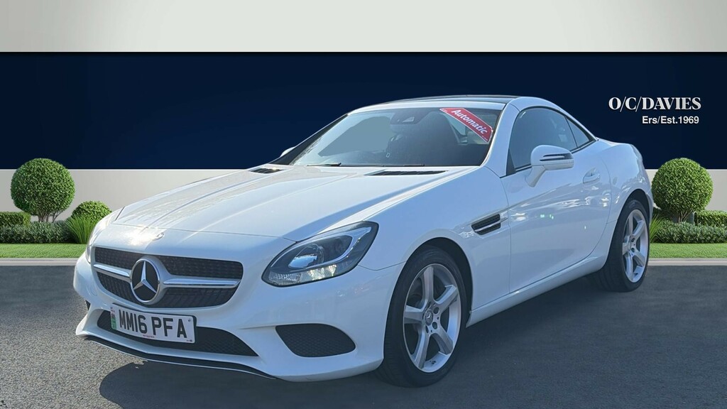 Mercedes-Benz SLC 2.0 Slc200 Sport Convertible G-tronic E White #4