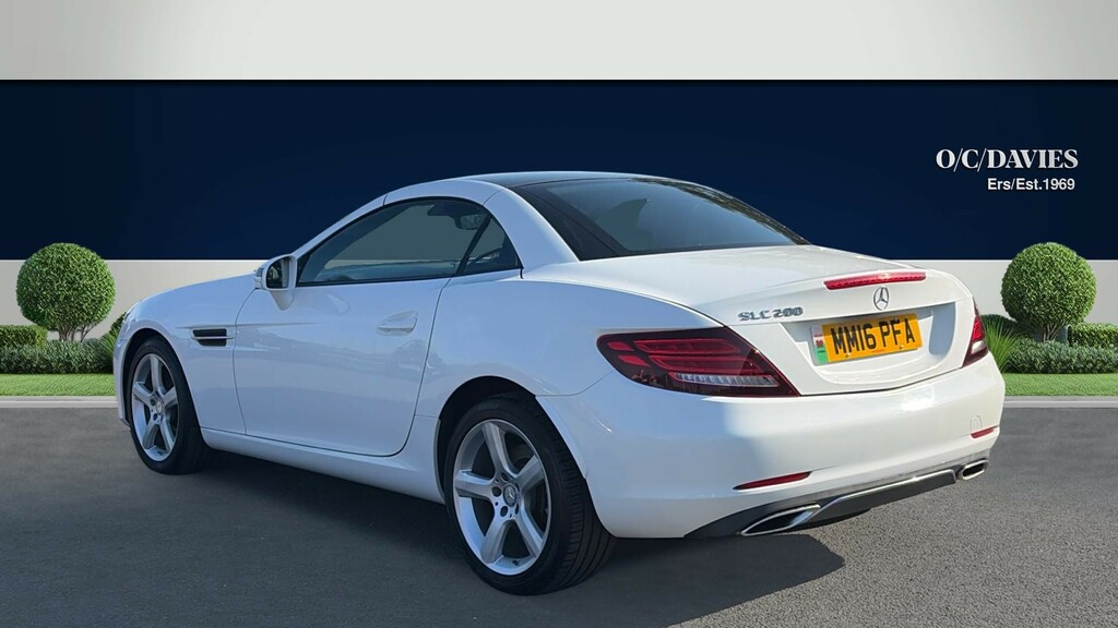 Mercedes-Benz SLC 2.0 Slc200 Sport Convertible G-tronic E White #3