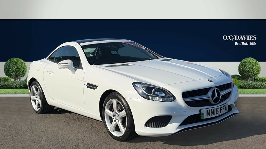 Mercedes-Benz SLC 2.0 Slc200 Sport Convertible G-tronic E White