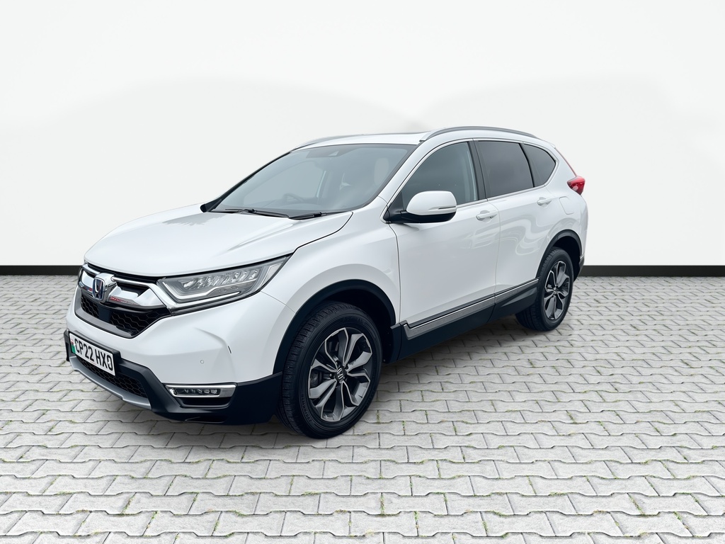 Honda Cr-V 2.0 H I-mmd Ex Suv Hybrid Ecvt 4Wd Euro White #4