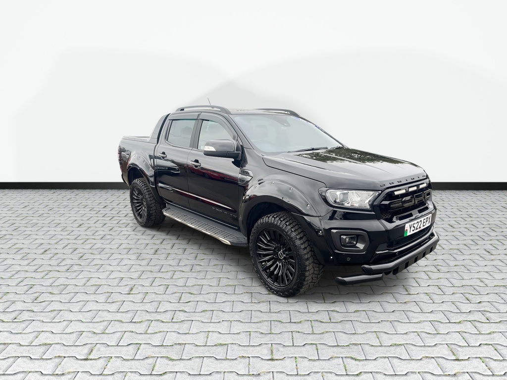 Ford Ranger Obsidian 2.0 Ecoblue Wildtrak Pickup Double Cab Black #2