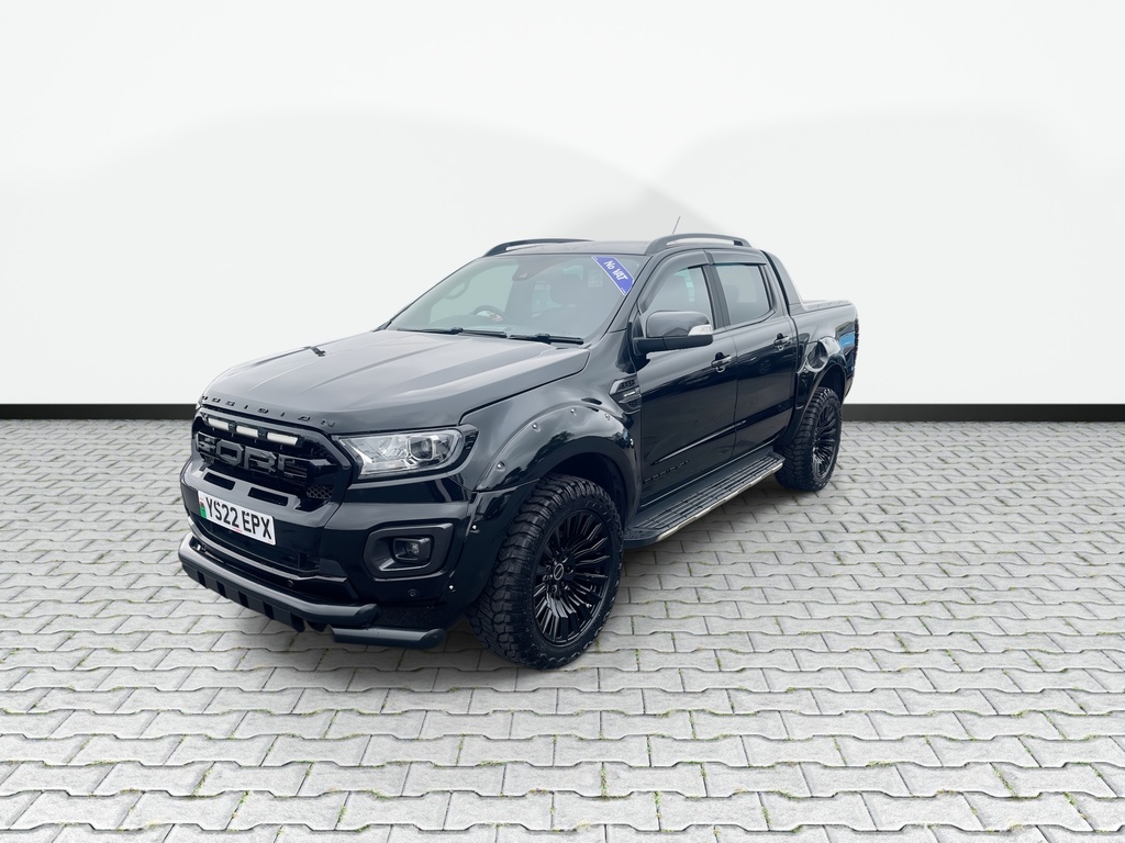 Ford Ranger Obsidian 2.0 Ecoblue Wildtrak Pickup Double Cab Black #4