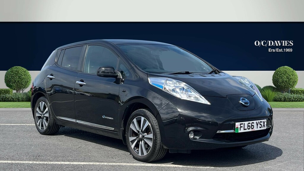 Nissan Leaf 30Kwh Tekna Hatchback 109 Bhp Black