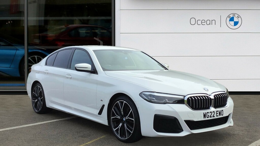 BMW 5 Series Saloon White