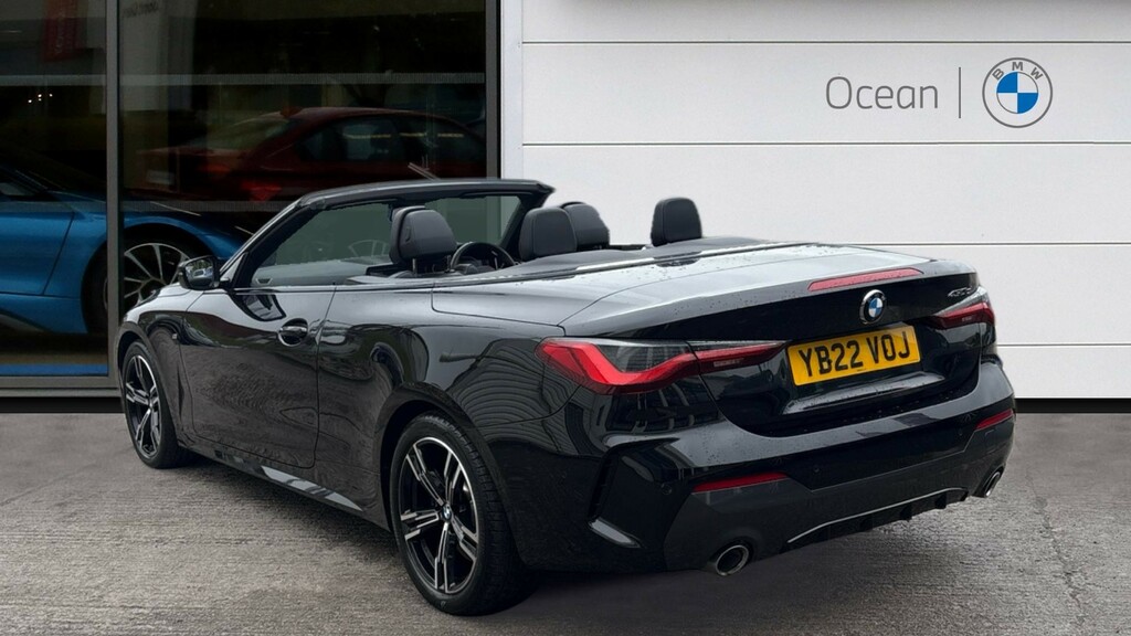 BMW 4 Series Convertible Black #2