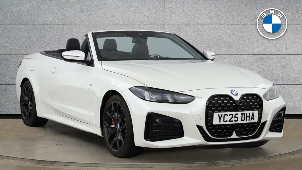 BMW 4 Series Convertible White