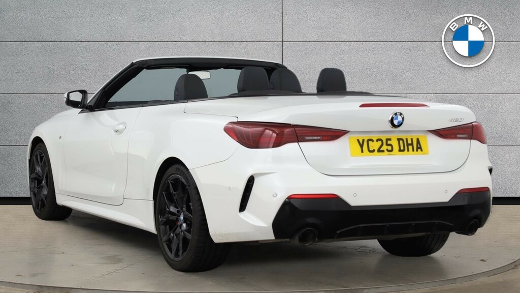 BMW 4 Series Convertible White #2