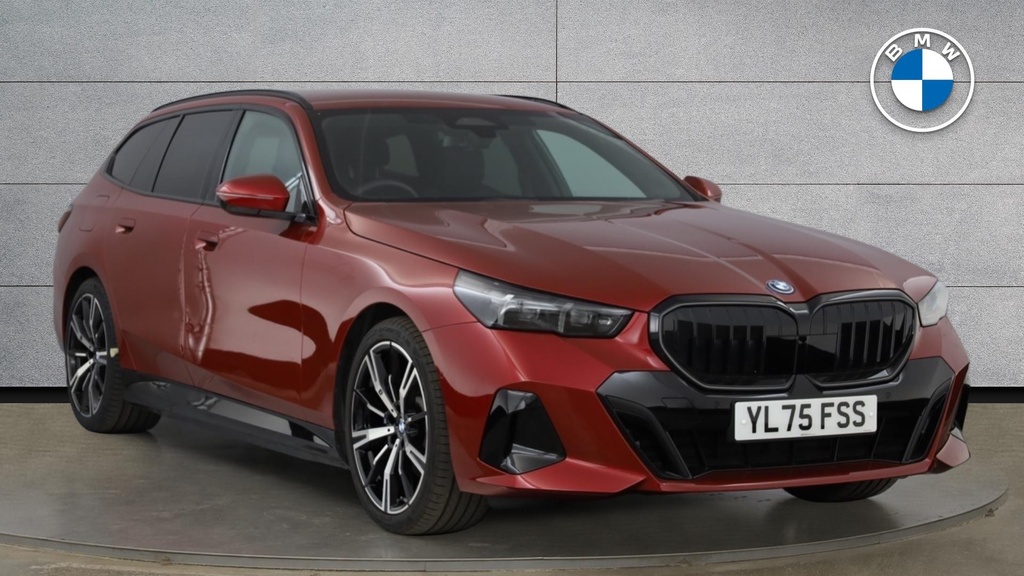 BMW 5 Series Estate Red
