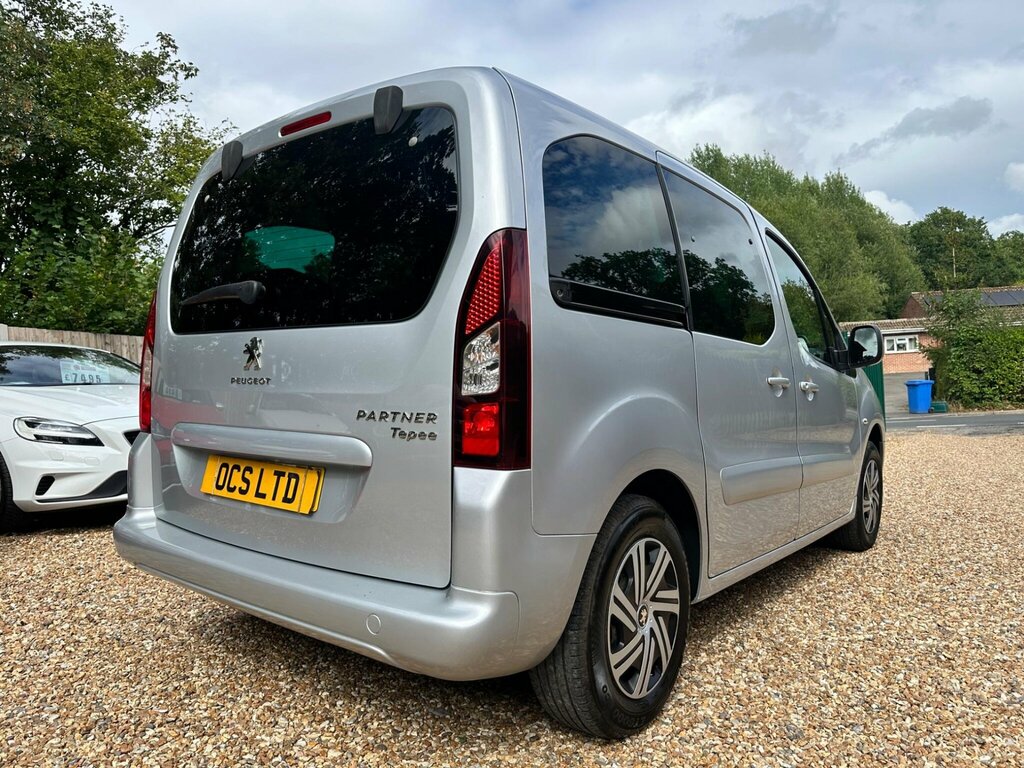 Peugeot Partner Tepee 1.6 Bluehdi Active Euro 6 Silver #4