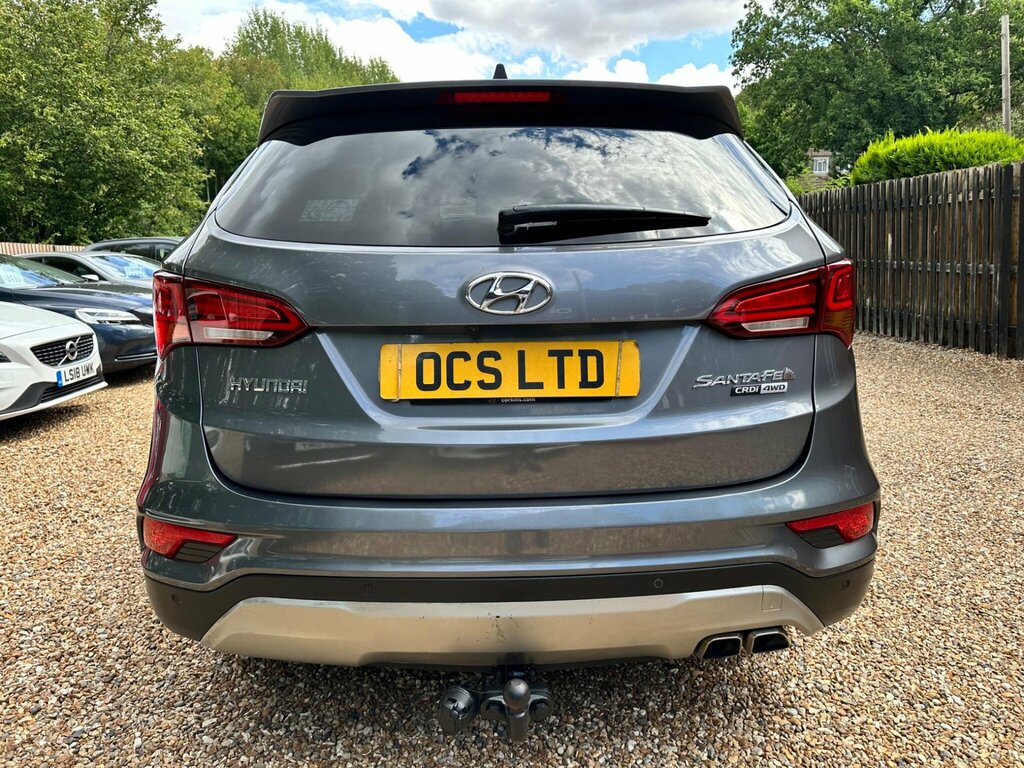 Hyundai Santa Fe 2.2 Crdi Blue Drive Premium 4Wd Euro 6 Ss Silver #5
