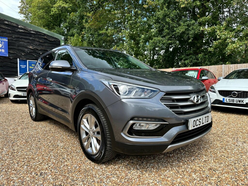 Hyundai Santa Fe 2.2 Crdi Blue Drive Premium 4Wd Euro 6 Ss Silver
