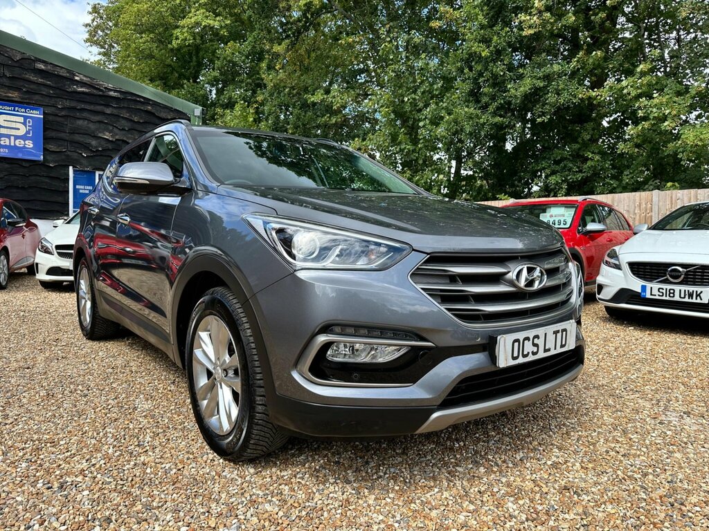 Hyundai Santa Fe 2.2 Crdi Blue Drive Premium 4Wd Euro 6 Ss Silver #2