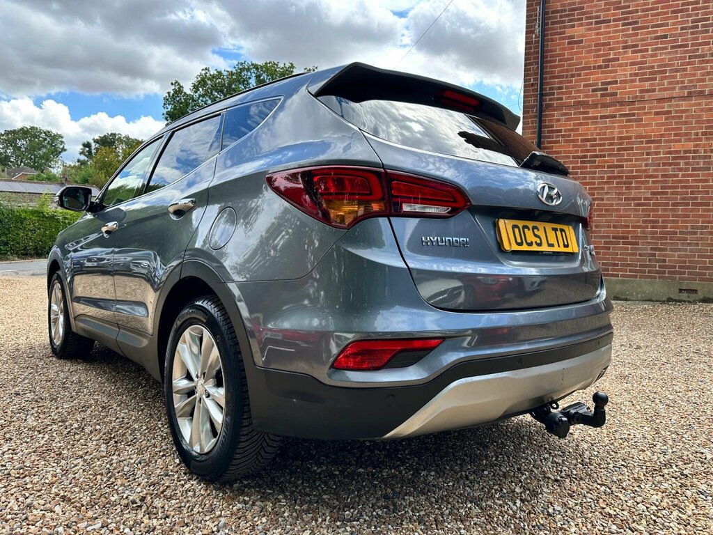 Hyundai Santa Fe 2.2 Crdi Blue Drive Premium 4Wd Euro 6 Ss Silver #6