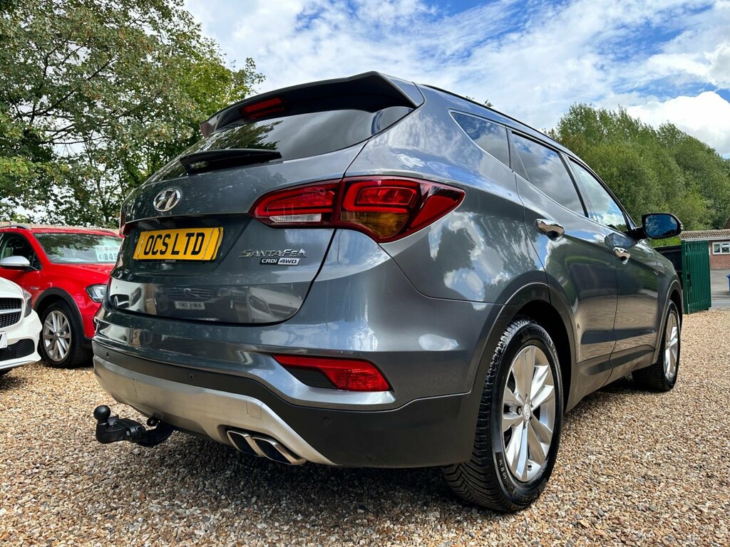 Hyundai Santa Fe 2.2 Crdi Blue Drive Premium 4Wd Euro 6 Ss Silver #4