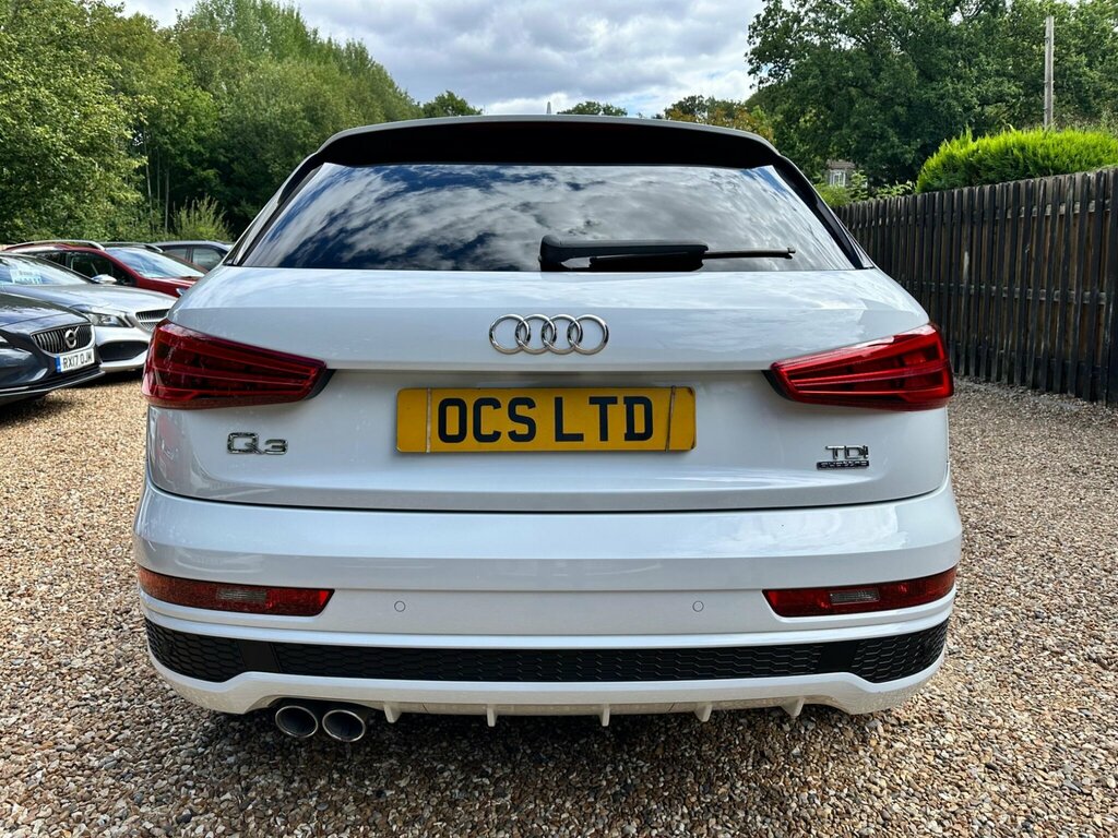 Audi Q3 2.0 Tdi S Line Plus S Tronic Quattro Euro 6 Ss White #5