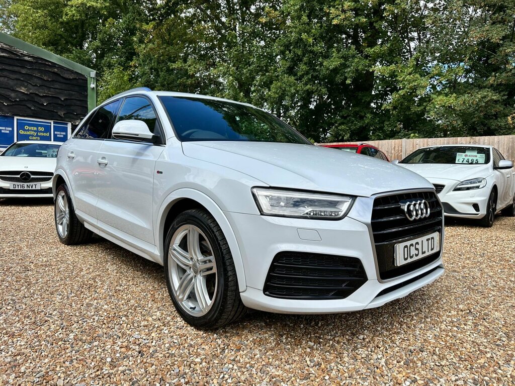 Audi Q3 2.0 Tdi S Line Plus S Tronic Quattro Euro 6 Ss White