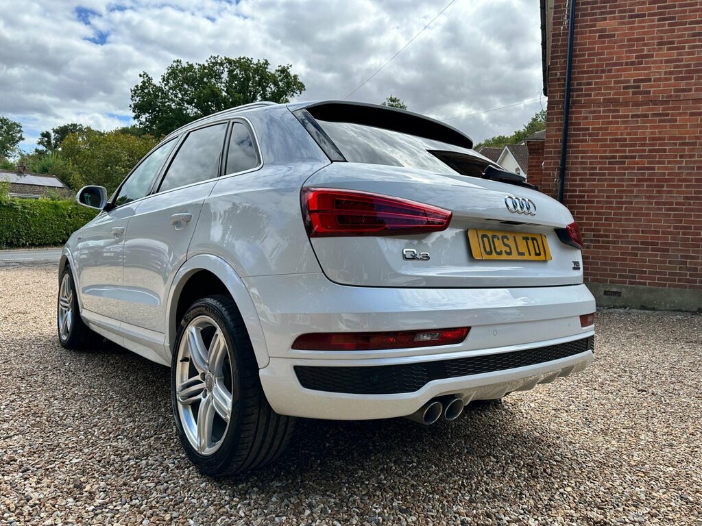 Audi Q3 2.0 Tdi S Line Plus S Tronic Quattro Euro 6 Ss White #6