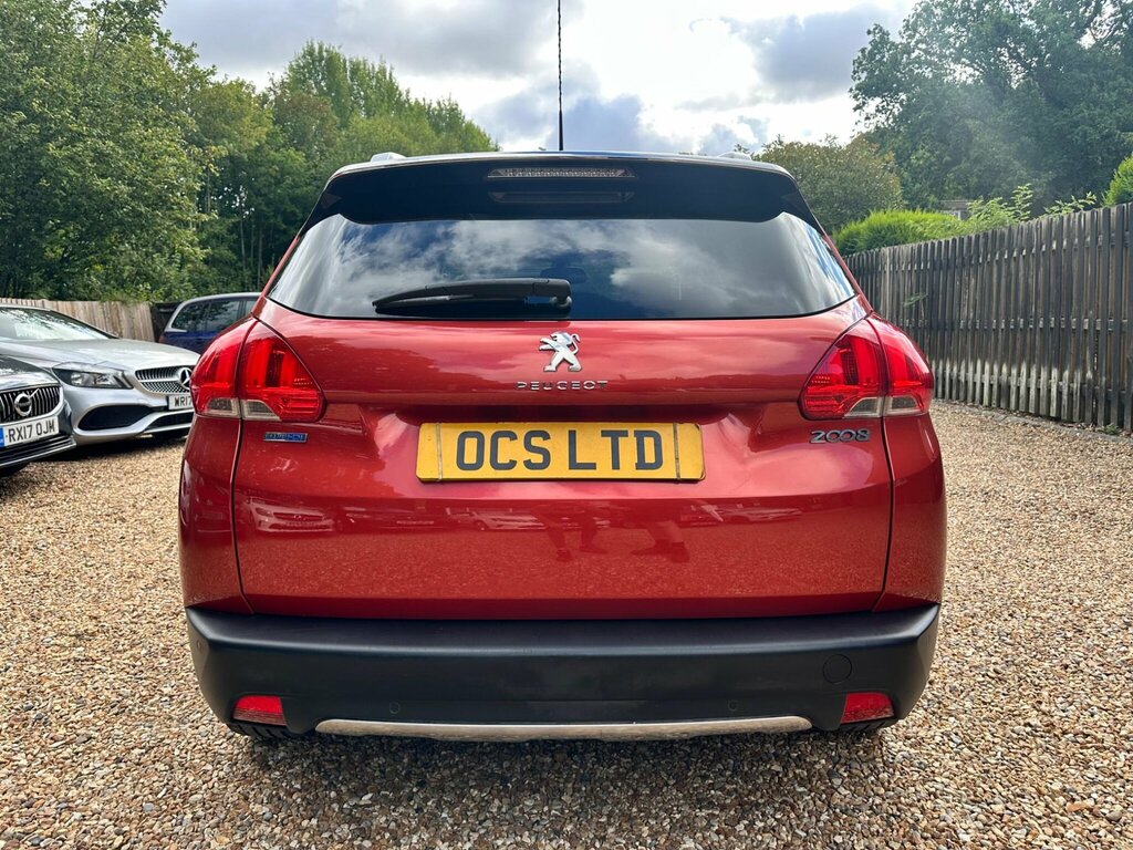 Peugeot 2008 1.6 Bluehdi Feline Euro 6 Ss Mistral Red #5