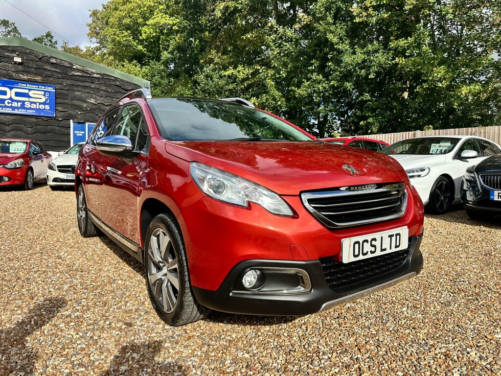 Peugeot 2008 1.6 Bluehdi Feline Euro 6 Ss Mistral Red #2