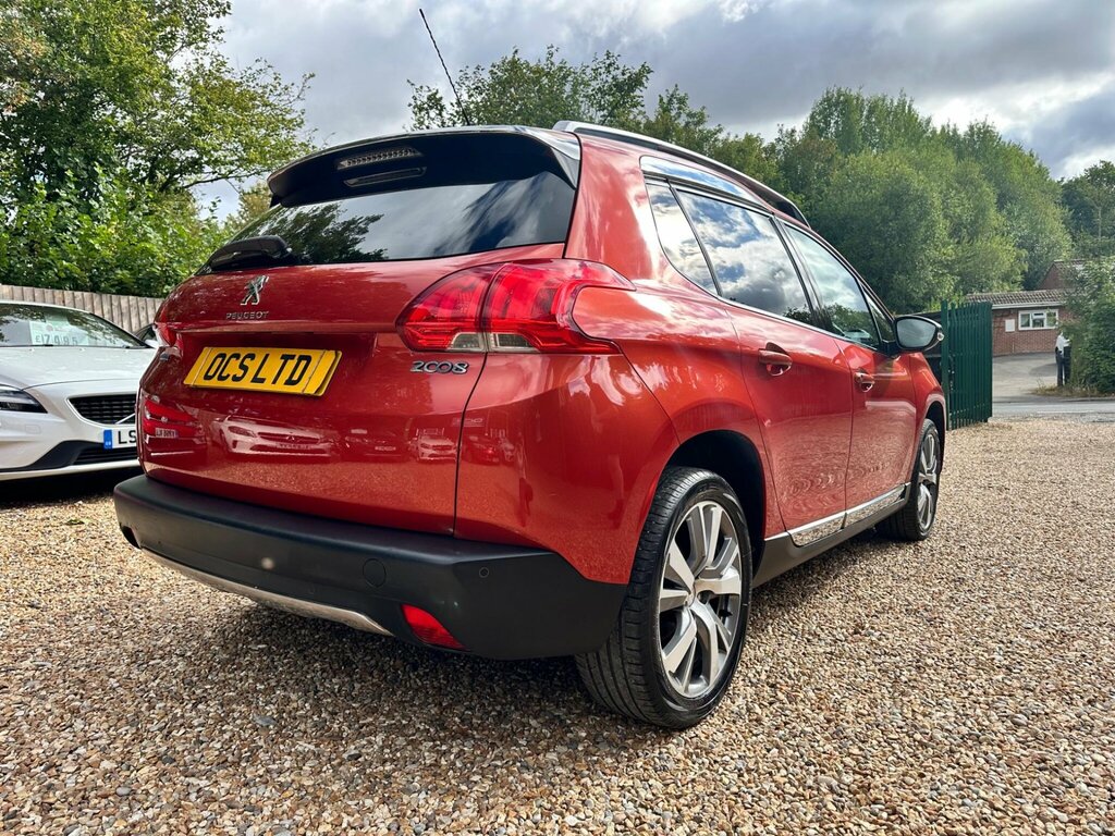 Peugeot 2008 1.6 Bluehdi Feline Euro 6 Ss Mistral Red #4
