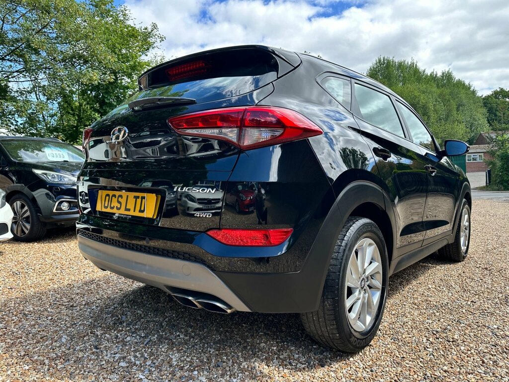 Hyundai Tucson 2.0 Crdi Se Nav 4Wd Euro 6 Black #4