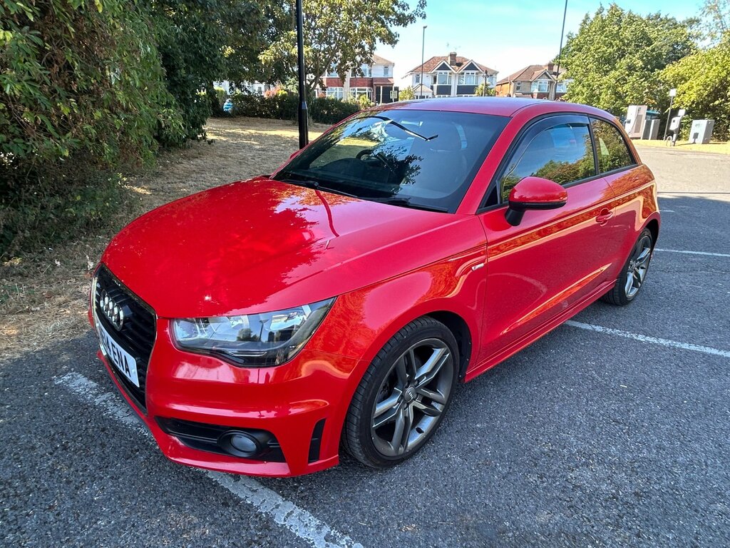 Audi A1 1.4 Tfsi Cod S Line Hatchback S Tronic Red