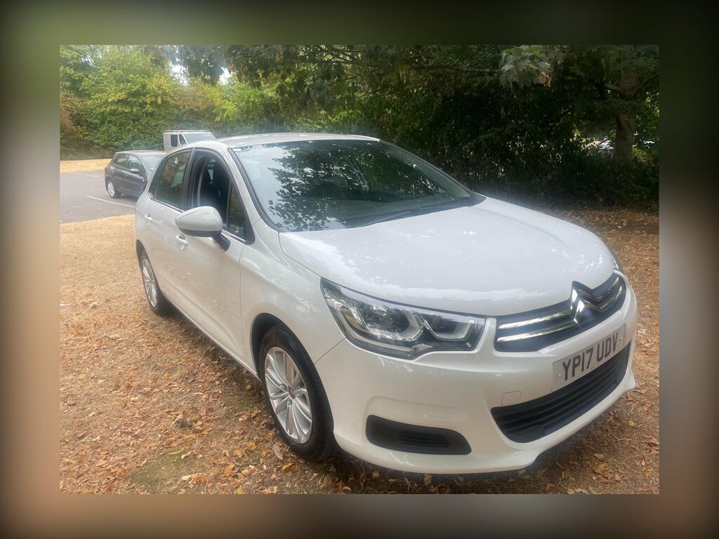 Citroen C4 1.6 Bluehdi Feel Hatchback Euro White #2