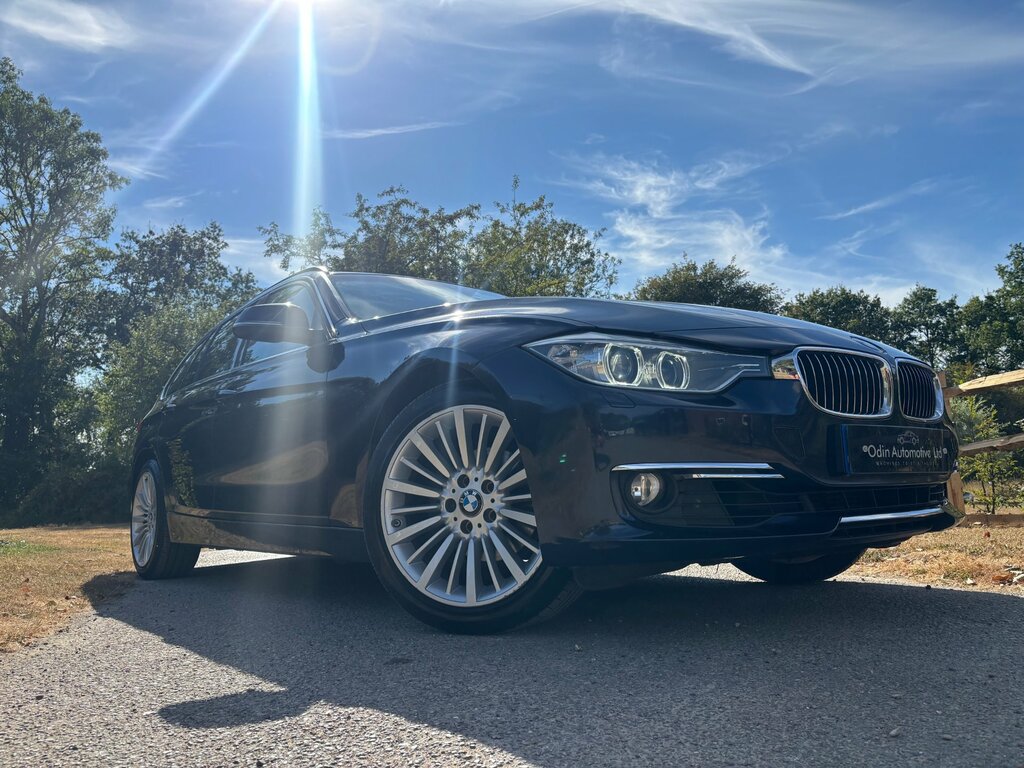 BMW 3 Series 2.0 320I Luxury Touring Euro 6 S GX15OBU Blue #2