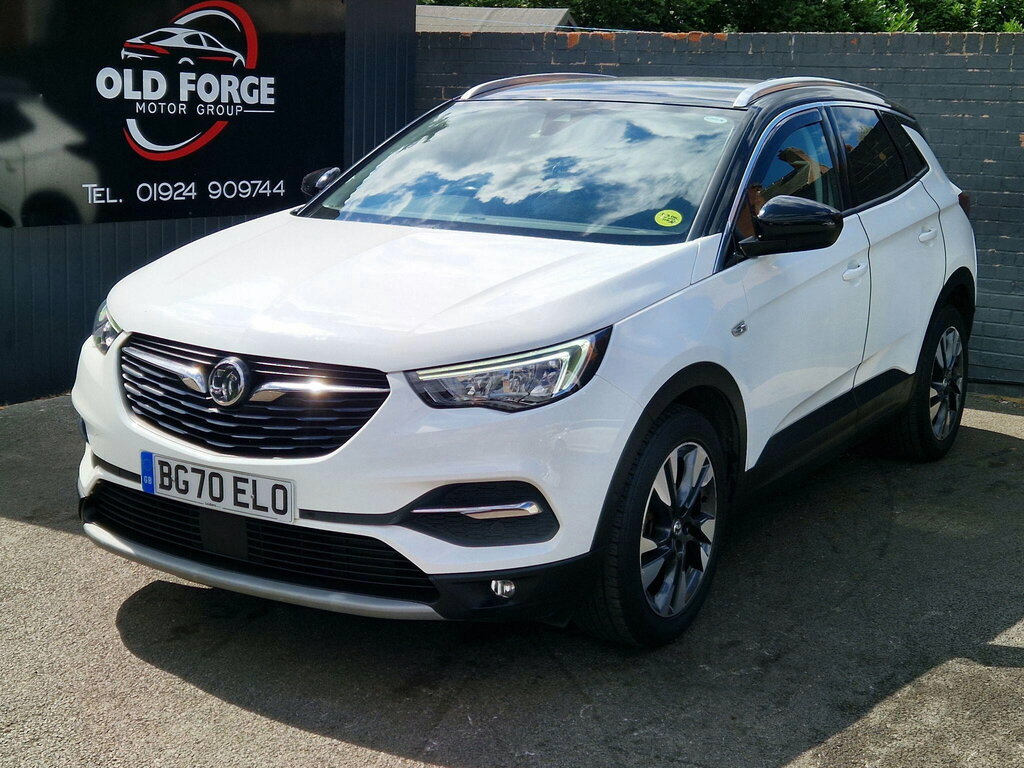 Vauxhall Grandland X 1.2 Turbo Sri Nav Euro 6 Ss White #4