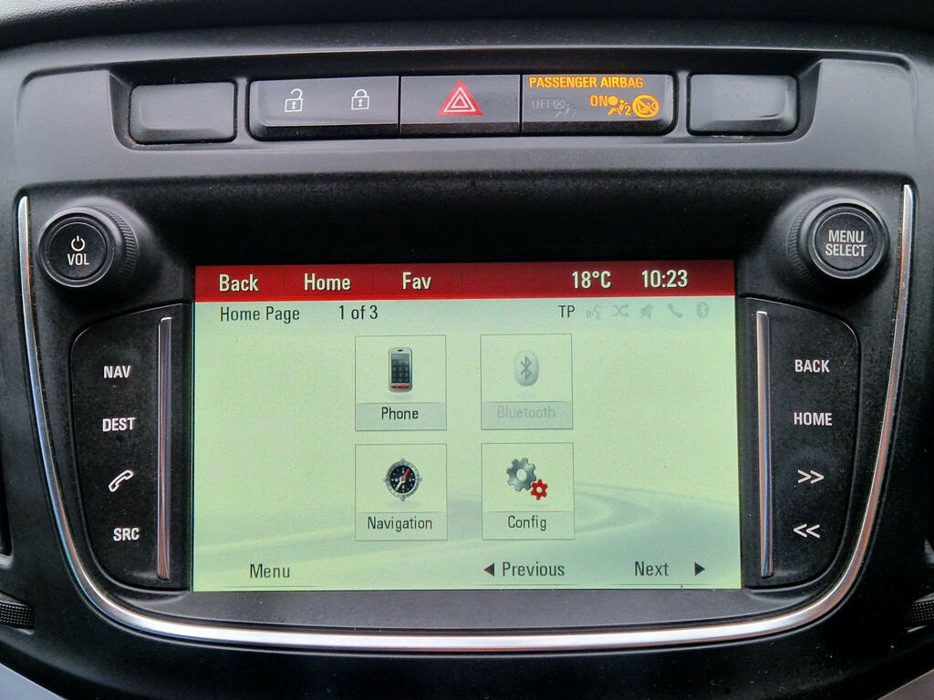 Vauxhall Zafira Tourer Tech Line 138 Brown #44