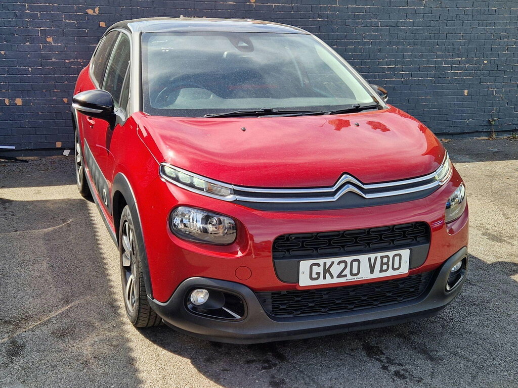 Citroen C3 1.2 Puretech Flair Plus Eat6 Euro 6 Ss Red #2