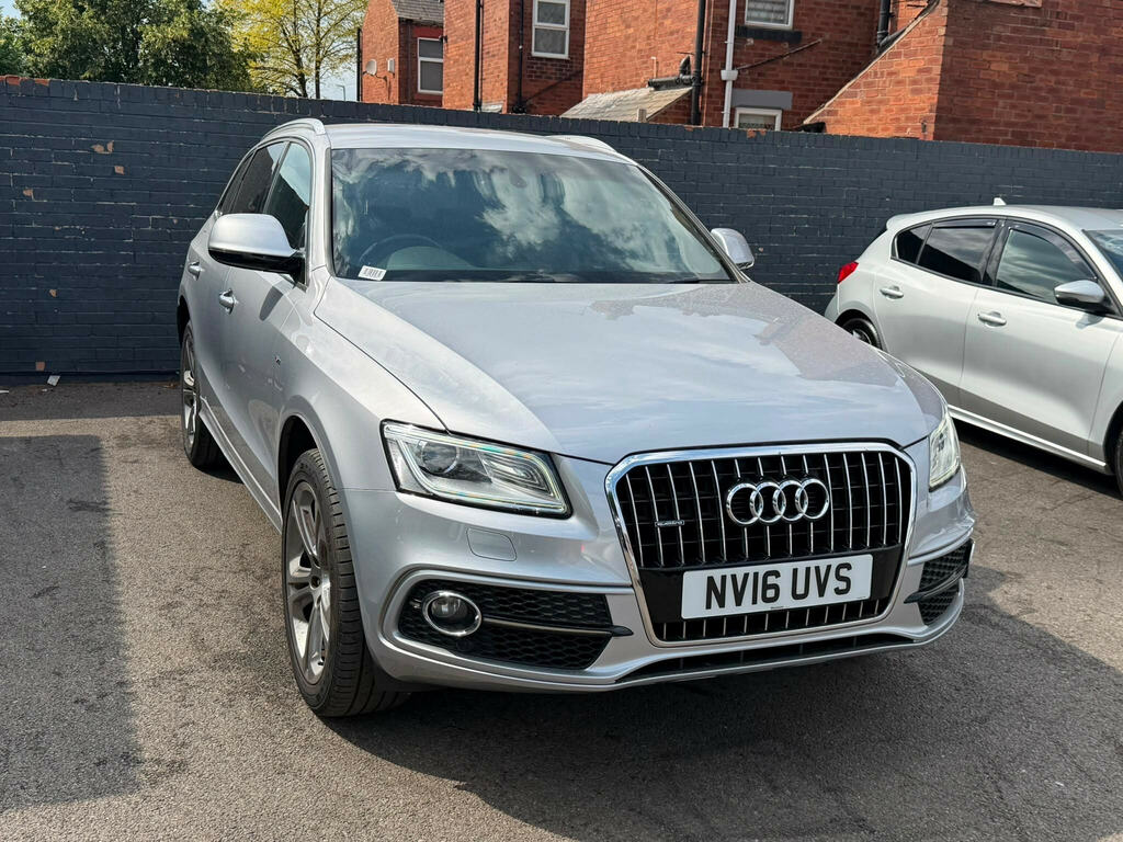 Audi Q5 2.0 Tdi S Line Plus S Tronic Quattro Euro 6 Ss Silver #2