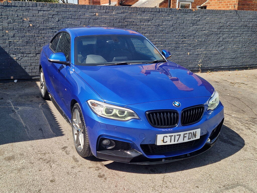BMW 2 Series 2.0 220D M Sport Xdrive Euro 6 Ss Blue #2