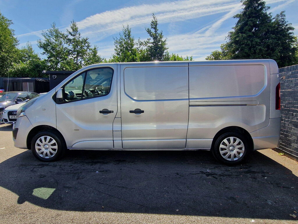 Vauxhall Vivaro 1.6 Cdti 2900 Sportive L2 H1 Euro 5 Silver #5