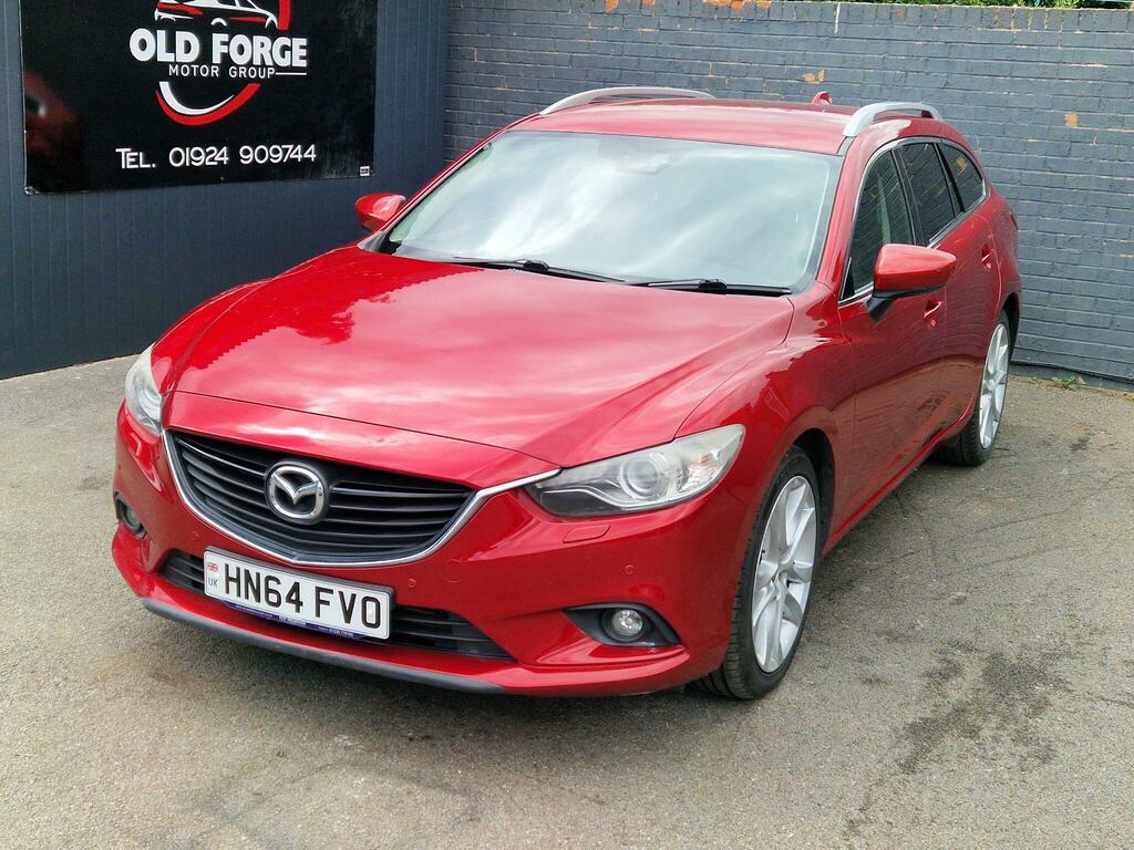 Mazda 6 2.2 Skyactiv-d Sport Nav Tourer Euro 6 Ss Red #4