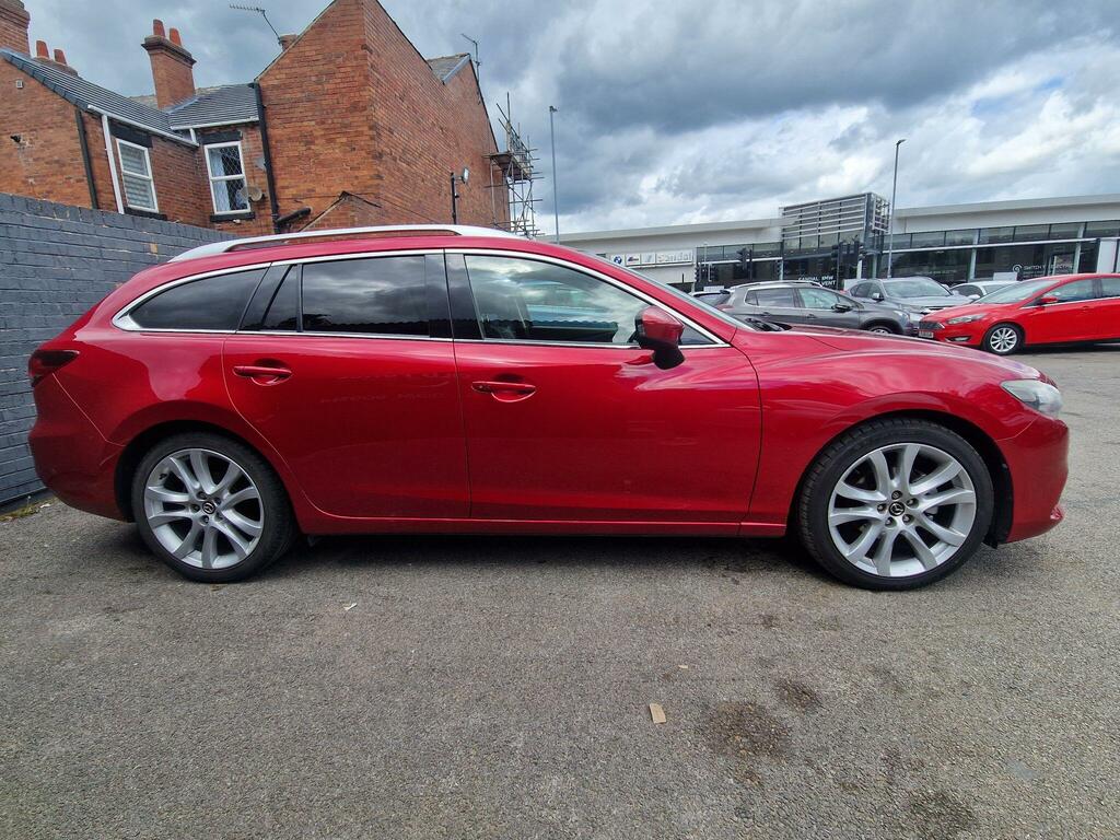 Mazda 6 2.2 Skyactiv-d Sport Nav Tourer Euro 6 Ss Red #6