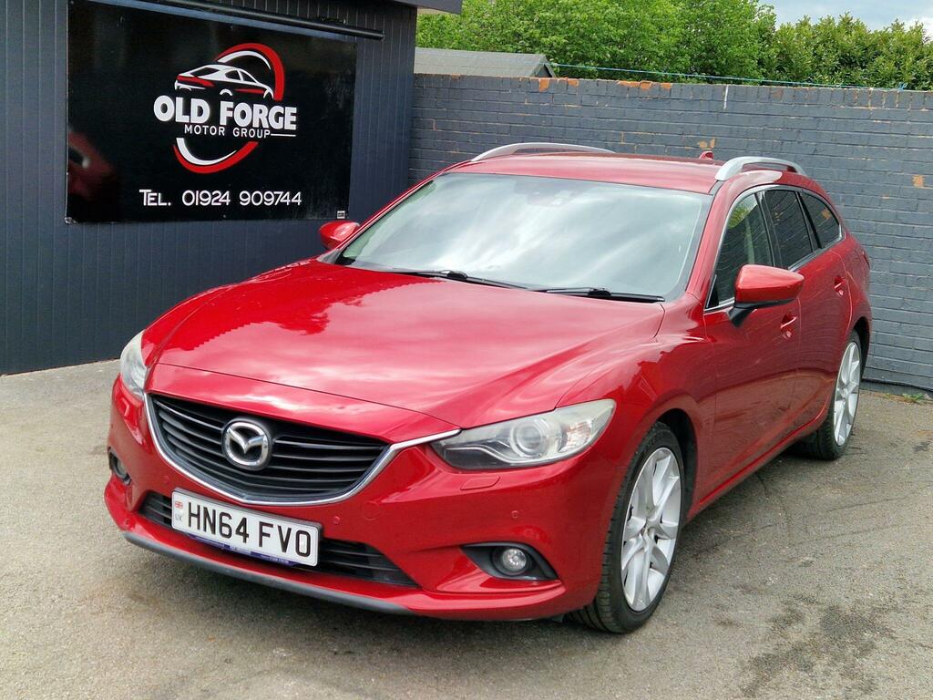 Mazda 6 2.2 Skyactiv-d Sport Nav Tourer Euro 6 Ss Red