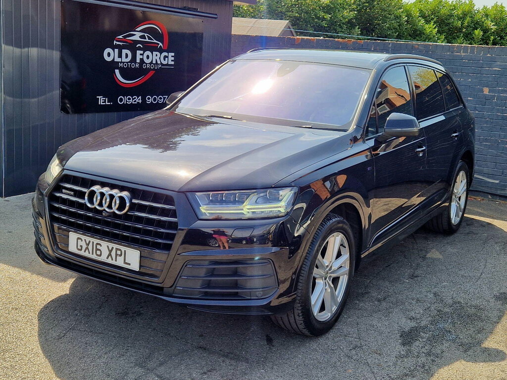 Audi Q7 3.0 Tdi V6 S Line Tiptronic Quattro Euro 6 Ss 5 Black